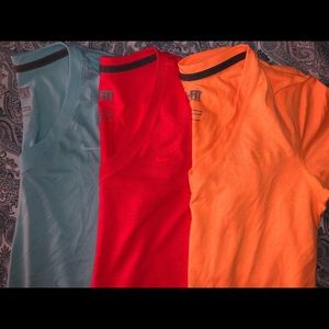 Nike Dry Fit V-neck Workout T-shirts